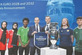 英国和爱尔兰将主办2028年欧洲杯，意大利和土耳其将主办2032年欧洲杯